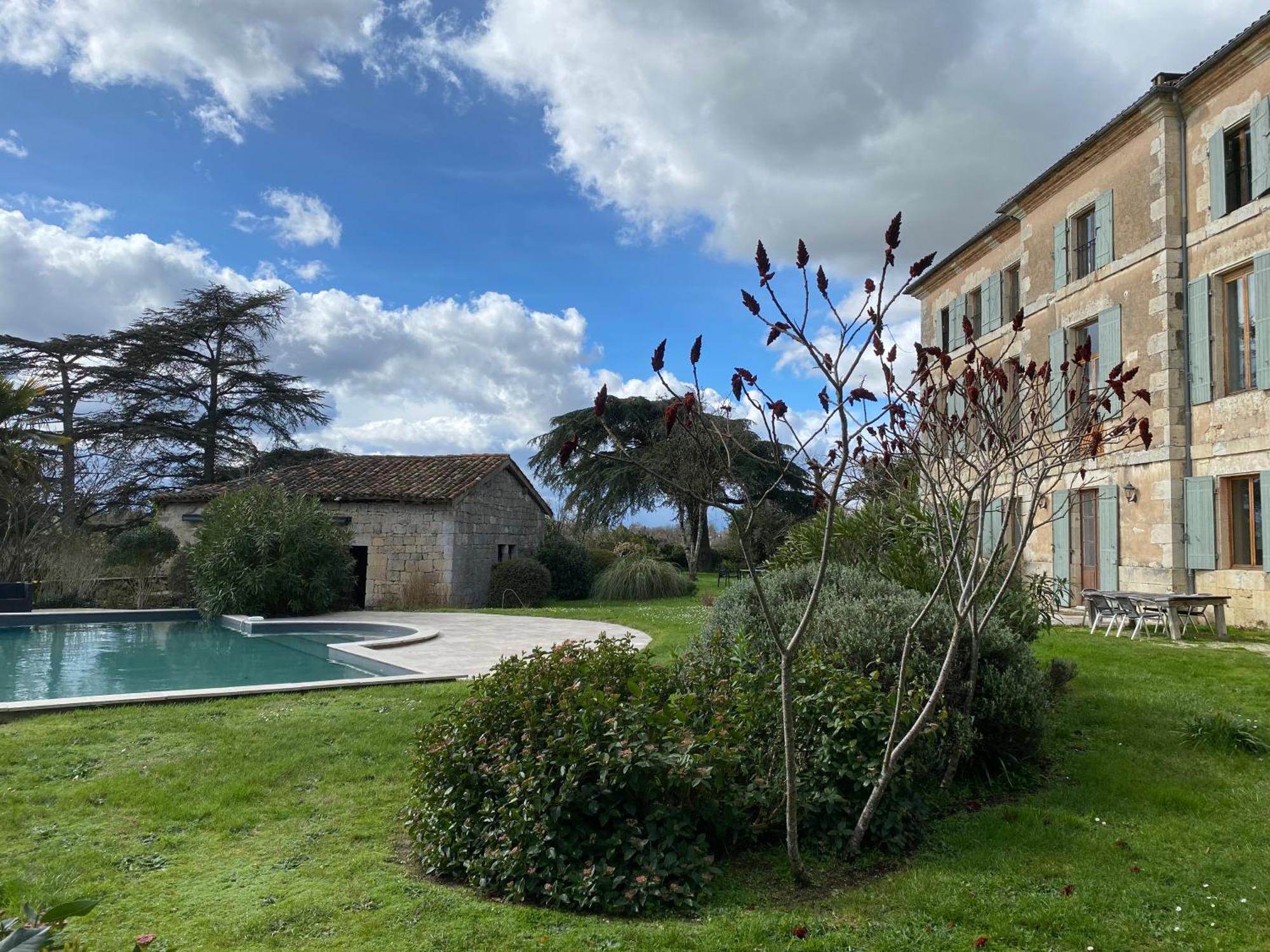 Domaine De Bernou Villa La Croix-Blanche Exterior foto